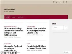 Sites similar to letmespeakweb.wordpress.com