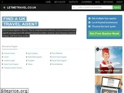 Sites similar to letmetravel.co.uk