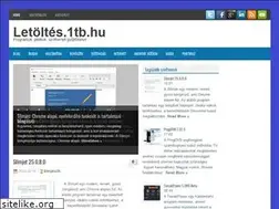 Sites similar to letoltes.1tb.hu