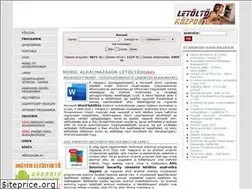 Sites similar to letoltokozpont.hu