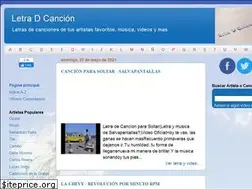 Sites similar to letradcancion.com