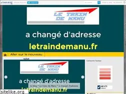 Sites similar to letraindemanu.canalblog.com