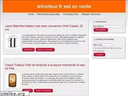 Sites similar to letraiteur.fr