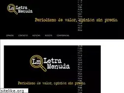 Sites similar to letramenuda.com