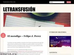 Sites similar to letransfusion.wordpress.com