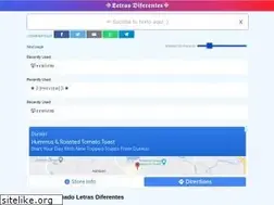Sites similar to letras-diferentes.net