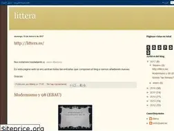 Sites similar to letras-littera.blogspot.com