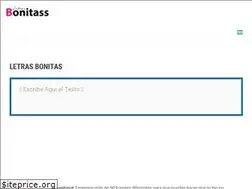 Sites similar to letrasbonitass.com