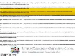 Sites similar to letrascancionesinfantiles.com