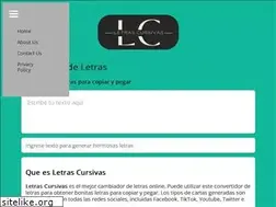 Sites similar to letrascursivas.com.mx