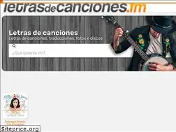 Sites similar to letrasdecanciones.fm