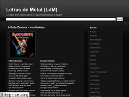 Sites similar to letrasdemetal.com