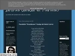 Sites similar to letrasdesdeelparaiso.blogspot.com
