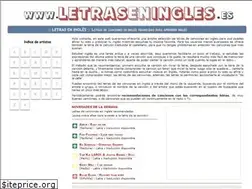 Sites similar to letraseningles.es