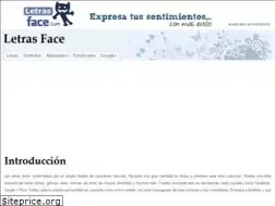Sites similar to letrasface.com