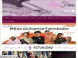 Sites similar to letrasfinas.com