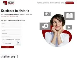 Sites similar to letraslaetas.com