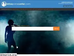 Sites similar to letrasparacantar.com