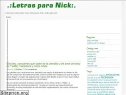 Sites similar to letrasparanick.net