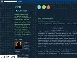Sites similar to letrasredonditas.blogspot.com