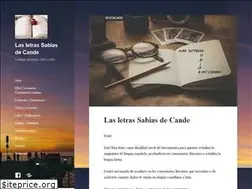 Sites similar to letrassabiasdecande.com