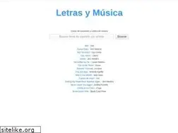 Sites similar to letrasymusica.net