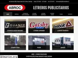 Sites similar to letrerosabroc.cl
