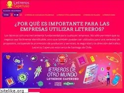 Sites similar to letreroscaperuso.cl