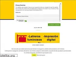 Sites similar to letrerosytoldoslapalma.com