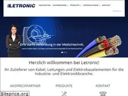 Sites similar to letronic.de
