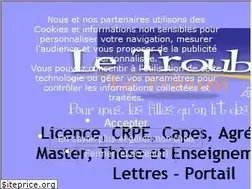 Sites similar to letrouble.net
