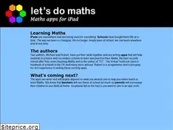Sites similar to lets-do-maths.com