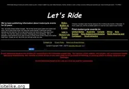 Sites similar to lets-ride.com