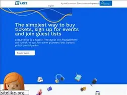 Sites similar to lets.events