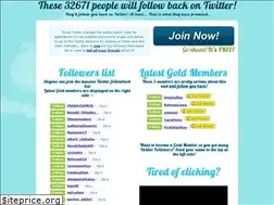 Sites similar to letsallfollowback.com