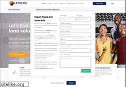 Sites similar to letsatsifinance.co.za