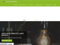 Sites similar to letsavelectricity.com