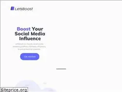 Sites similar to letsboost.net
