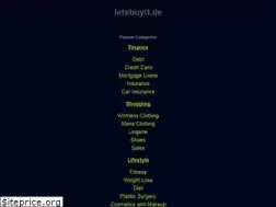 Sites similar to letsbuyit.de
