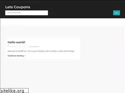 Sites similar to letscoupons.com