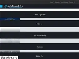 Sites similar to letsdiscussonline.com