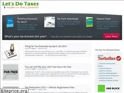 Sites similar to letsdotaxes.com