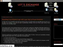 Sites similar to letsexchange.blogspot.com