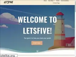 Sites similar to letsfive.com