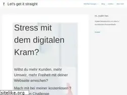 Sites similar to letsgetitstraight.de