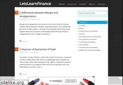 Sites similar to letslearnfinance.com