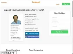 Sites similar to letslunch.com