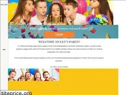 Sites similar to letsparty.co.za