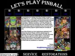 Sites similar to letsplaypinball.com