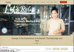 Sites similar to letsrelaxspa.com